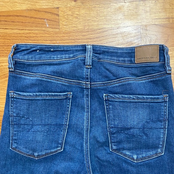 AE AMERICAN EAGLE MEDIUM WASH SKINNY JEANS - Picture 3 of 6